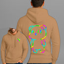 Moletom Canguru Estampado Urso XX Colors Flanelado Algodão 75% e 25% Poliéster Nexstar