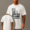 Camiseta Oversized Estampada LA Los Angeles Algodão Premium Fio 30.1 Penteado Nexstar