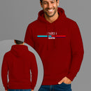 Moletom Canguru Estampado Paris Flanelado Algodão 75% e 25% Poliéster Nexstar