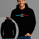 Moletom Canguru Estampado Paris Flanelado Algodão 75% e 25% Poliéster Nexstar