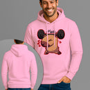 Moletom Canguru Estampado Capivara Shape Flanelado Algodão 75% e 25% Poliéster Nexstar