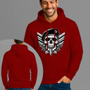 Moletom Canguru Estampado Capitão Caveira Flanelado Algodão 75% e 25% Poliéster Nexstar