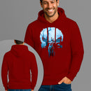 Moletom Canguru Estampado Cemetery Skull Flanelado Algodão 75% e 25% Poliéster Nexstar