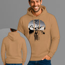 Moletom Canguru Estampado Bat Skull Flanelado Algodão 75% e 25% Poliéster Nexstar