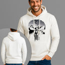 Moletom Canguru Estampado Bat Skull Flanelado Algodão 75% e 25% Poliéster Nexstar