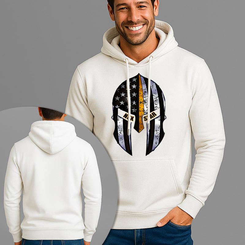 Moletom Canguru Estampado Spartan Cap Flanelado Algodão 75% e 25% Poliéster Nexstar