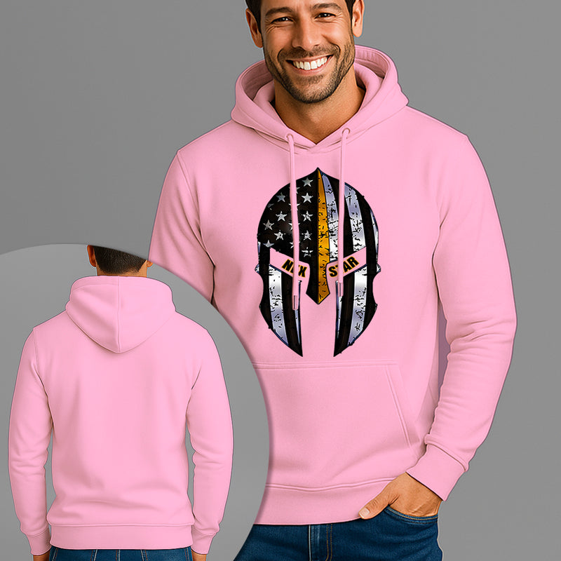 Moletom Canguru Estampado Spartan Cap Flanelado Algodão 75% e 25% Poliéster Nexstar