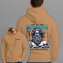 Moletom Canguru Estampado Poseidon Flanelado Algodão 75% e 25% Poliéster Nexstar