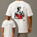 Camiseta Oversized Estampada Fighter Algodão Premium Fio 30.1 Penteado Nexstar