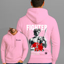 Moletom Canguru Estampado Fighter Flanelado Algodão 75% e 25% Poliéster Nexstar