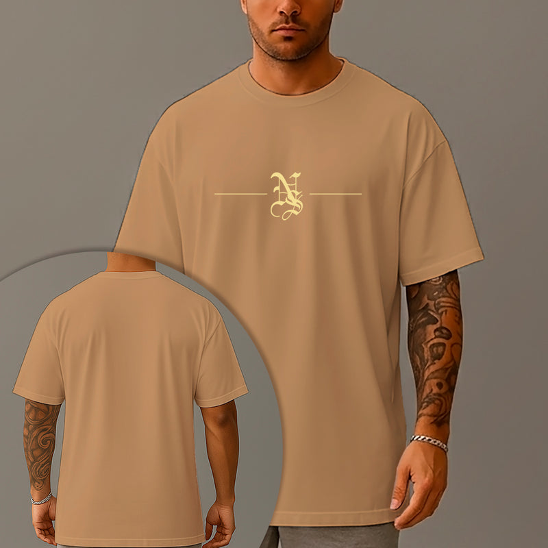 Camiseta Oversized Estampada Nexstar Risc Algodão Premium Fio 30.1 Penteado Nexstar