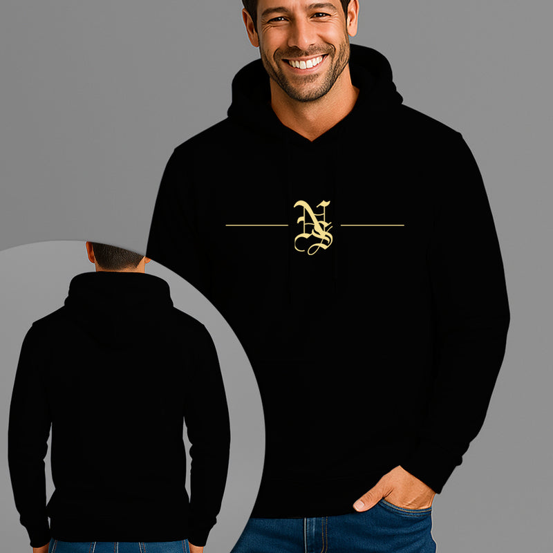 Moletom Canguru Estampado Nexstar Risc Flanelado Algodão 75% e 25% Poliéster Nexstar