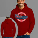 Moletom Canguru Estampado Chicago College Flanelado Algodão 75% e 25% Poliéster Nexstar