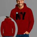 Moletom Canguru Estampado NY Liberty City Flanelado Algodão 75% e 25% Poliéster Nexstar