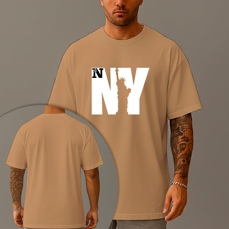 Camiseta Oversized Estampada Skull Smoked Algodão Premium Fio 30.1 Penteado Nexstar