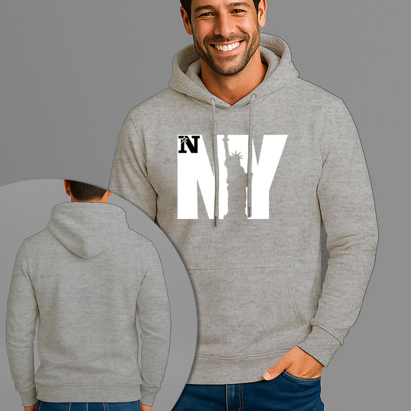 Moletom Canguru Estampado Skull Smoked Flanelado Algodão 75% e 25% Poliéster Nexstar