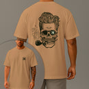 Camiseta Oversized Estampada Samurai Japan Algodão Premium Fio 30.1 Penteado Nexstar