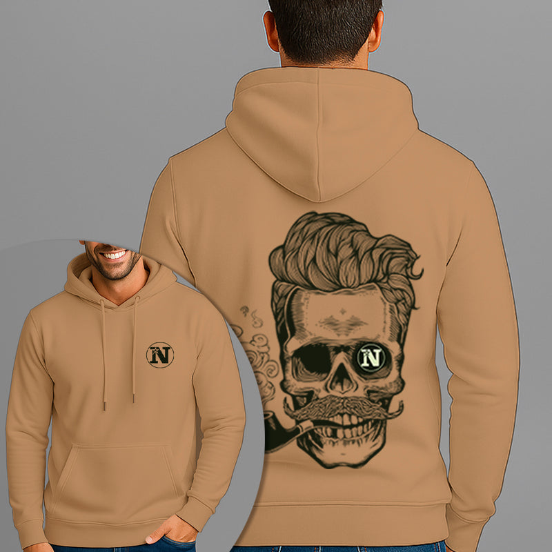 Moletom Canguru Estampado Samurai Japan Flanelado Algodão 75% e 25% Poliéster Nexstar