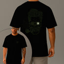 Camiseta Oversized Estampada Samurai Japan Algodão Premium Fio 30.1 Penteado Nexstar