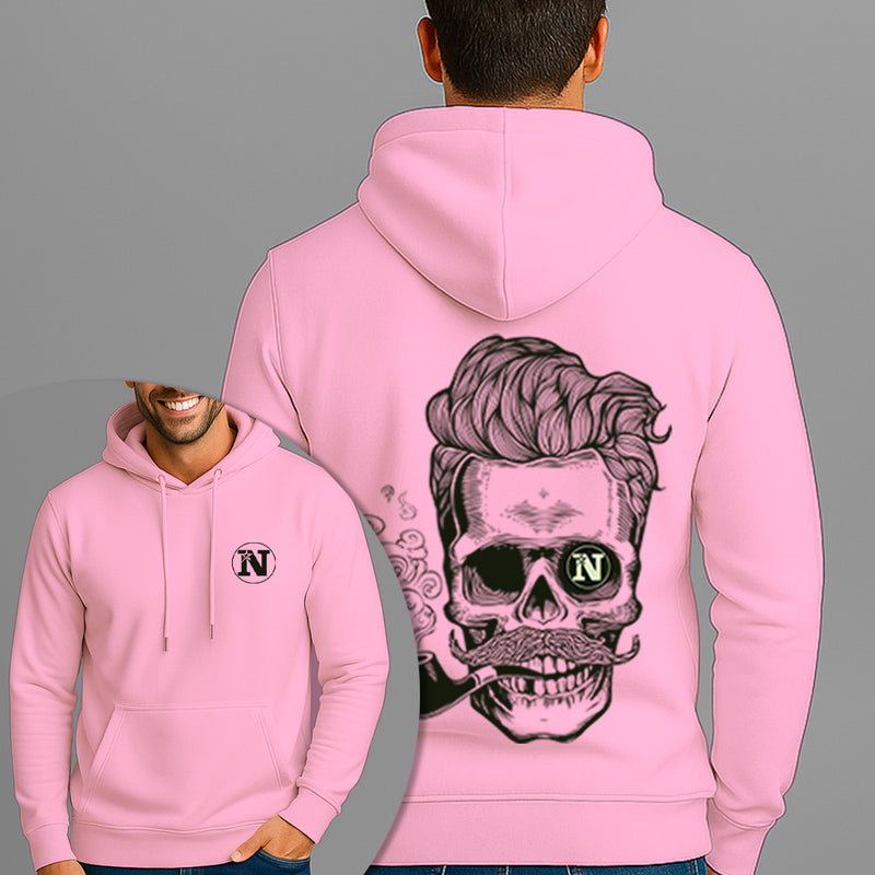 Moletom Canguru Estampado Samurai Japan Flanelado Algodão 75% e 25% Poliéster Nexstar