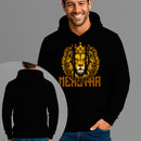 Moletom Canguru Estampado Leão Rei Flanelado Algodão 75% e 25% Poliéster Nexstar