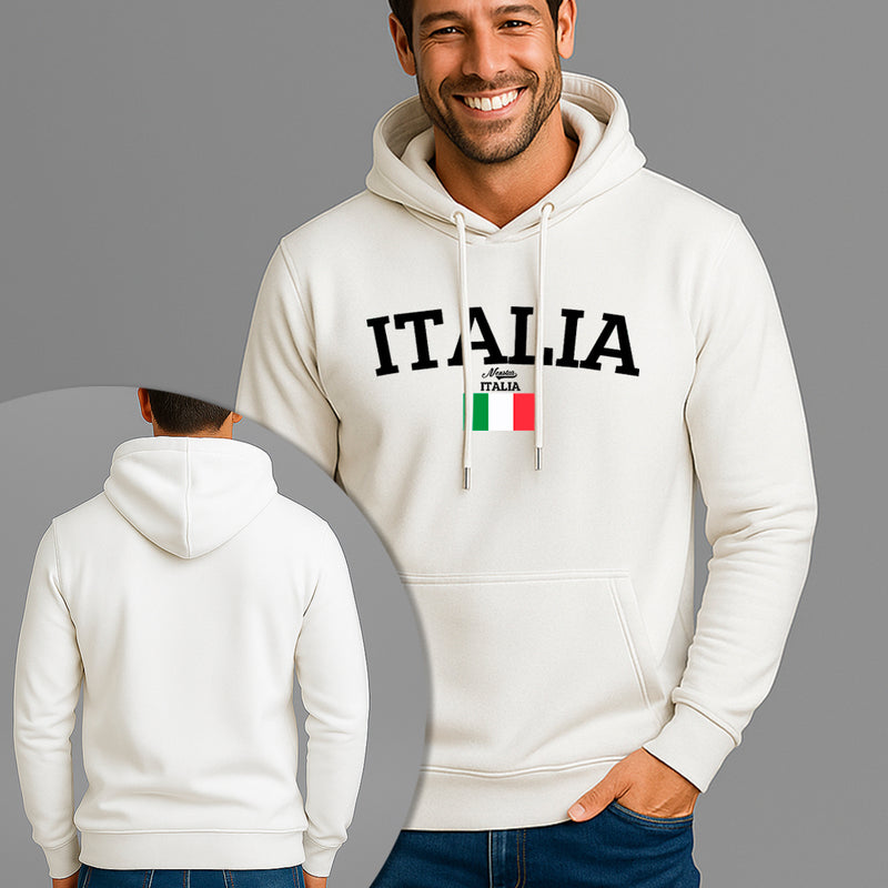 Moletom Canguru Estampado NY New York Liberdade Flanelado Algodão 75% e 25% Poliéster Nexstar