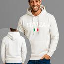 Moletom Canguru Estampado Italia Nexstar Flanelado Algodão 75% e 25% Poliéster Nexstar