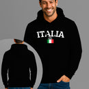 Moletom Canguru Estampado Italia Nexstar Flanelado Algodão 75% e 25% Poliéster Nexstar