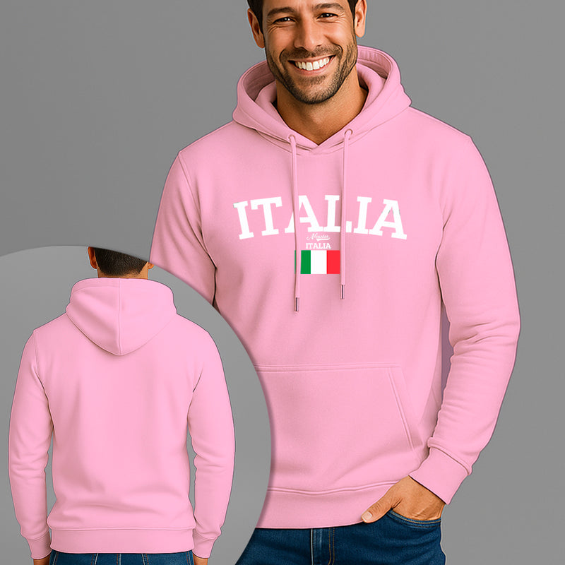 Moletom Canguru Estampado Italia Nexstar Flanelado Algodão 75% e 25% Poliéster Nexstar