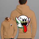 Moletom Canguru Estampado Fanstasminha Boo Flanelado Algodão 75% e 25% Poliéster Nexstar