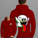 Moletom Canguru Estampado Fanstasminha Boo Flanelado Algodão 75% e 25% Poliéster Nexstar