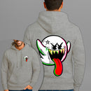 Moletom Canguru Estampado Fanstasminha Boo Flanelado Algodão 75% e 25% Poliéster Nexstar