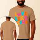 Camiseta Estampada Love Like Jesus 100% Algodão Premium Fio 30.1 Penteado Vest Sagrada