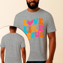 Camiseta Estampada Love Like Jesus 100% Algodão Premium Fio 30.1 Penteado Vest Sagrada