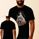 Camiseta Estampada Santa Teresinha Viver de Amor 100% Algodão Premium Fio 30.1 Penteado Vest Sagrada