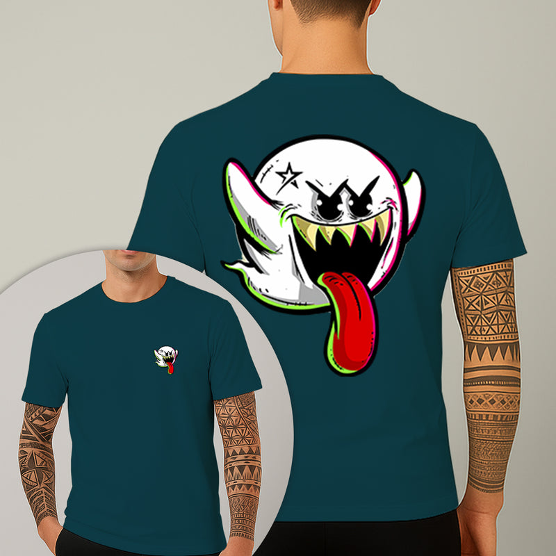 Camiseta Estampada Fanstasminha Boo 100% Algodão Premium Fio 30.1 Penteado Nexstar