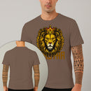 Camiseta Estampada Leão Rei 100% Algodão Premium Fio 30.1 Penteado Nexstar