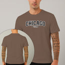Camiseta Estampada Chicago Usa 100% Algodão Premium Fio 30.1 Penteado Nexstar