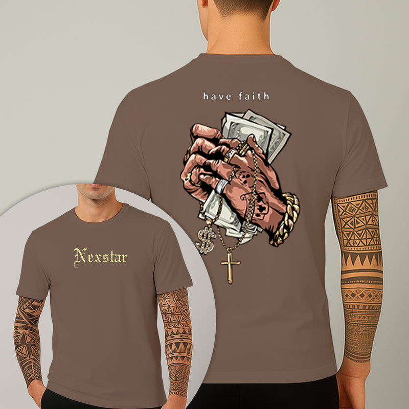 Camiseta Estampada Money Good 100% Algodão Premium Fio 30.1 Penteado Nexstar