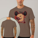 Camiseta Estampada Capivara Shape 100% Algodão Premium Fio 30.1 Penteado Nexstar