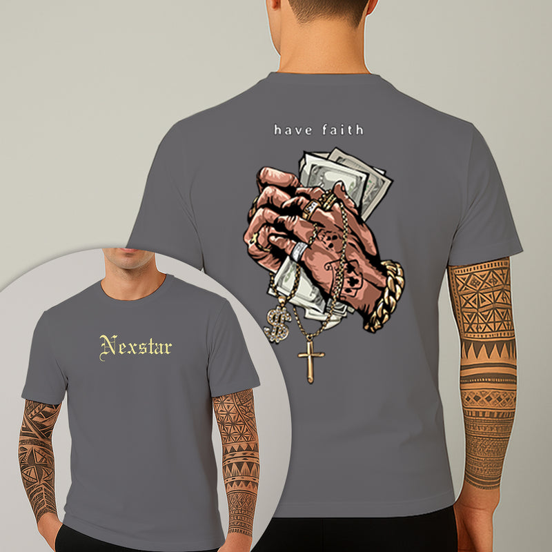 Camiseta Estampada Money Good 100% Algodão Premium Fio 30.1 Penteado Nexstar