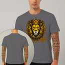 Camiseta Estampada Leão Rei 100% Algodão Premium Fio 30.1 Penteado Nexstar