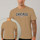 Camiseta Estampada Chicago Usa 100% Algodão Premium Fio 30.1 Penteado Nexstar