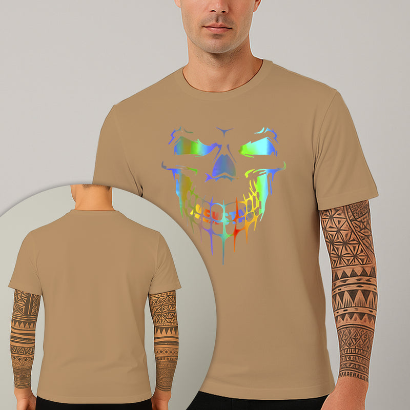 Camiseta Estampada Palhaço Holográfico 100% Algodão Premium Fio 30.1 Penteado Nexstar