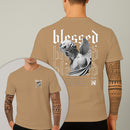 Camiseta Estampada Arcanjo Blessed 100% Algodão Premium Fio 30.1 Penteado Nexstar