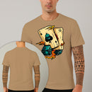 Camiseta Estampada Sorte Nas Cartas 100% Algodão Premium Fio 30.1 Penteado Nexstar