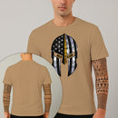 Camiseta Estampada Spartan Cap 100% Algodão Premium Fio 30.1 Penteado Nexstar