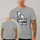 Camiseta Estampada LA Los Angeles 100% Algodão Premium Fio 30.1 Penteado Nexstar