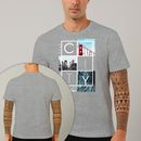 Camiseta Estampada NYC City 100% Algodão Premium Fio 30.1 Penteado Nexstar