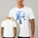 Camiseta Estampada Cemetery Skull 100% Algodão Premium Fio 30.1 Penteado Nexstar